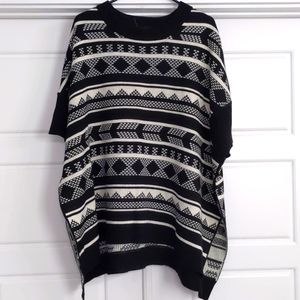 JACK by BB Dakota Sweater Poncho